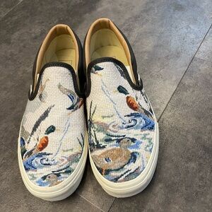 Vans Slip-On Duck Print Sneakers